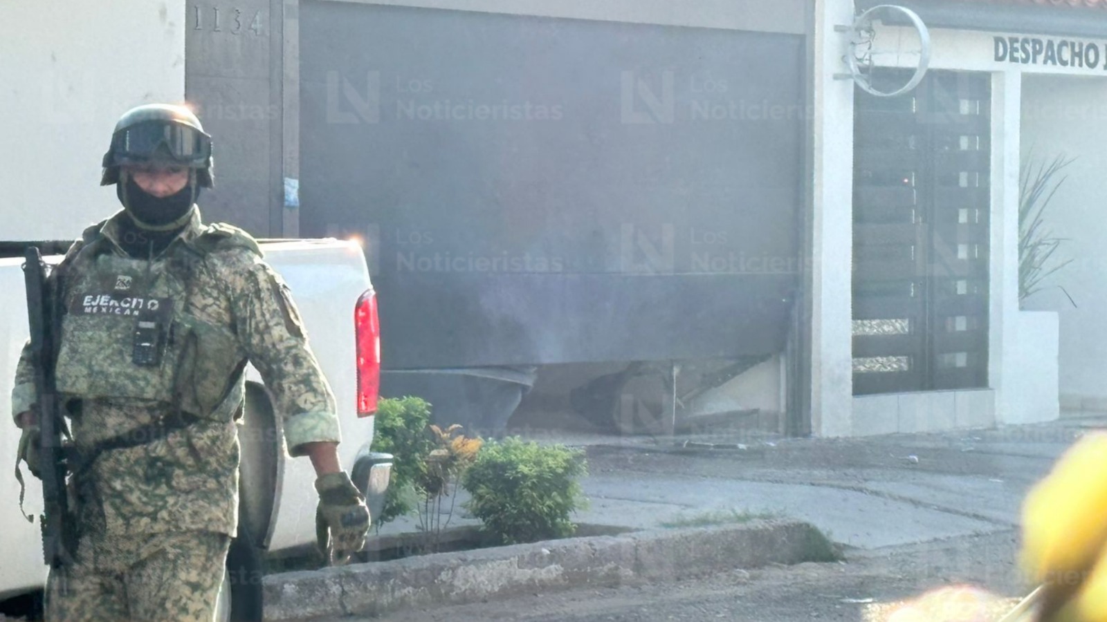 Casa 'reventada' en Las Quintas de Culiacán