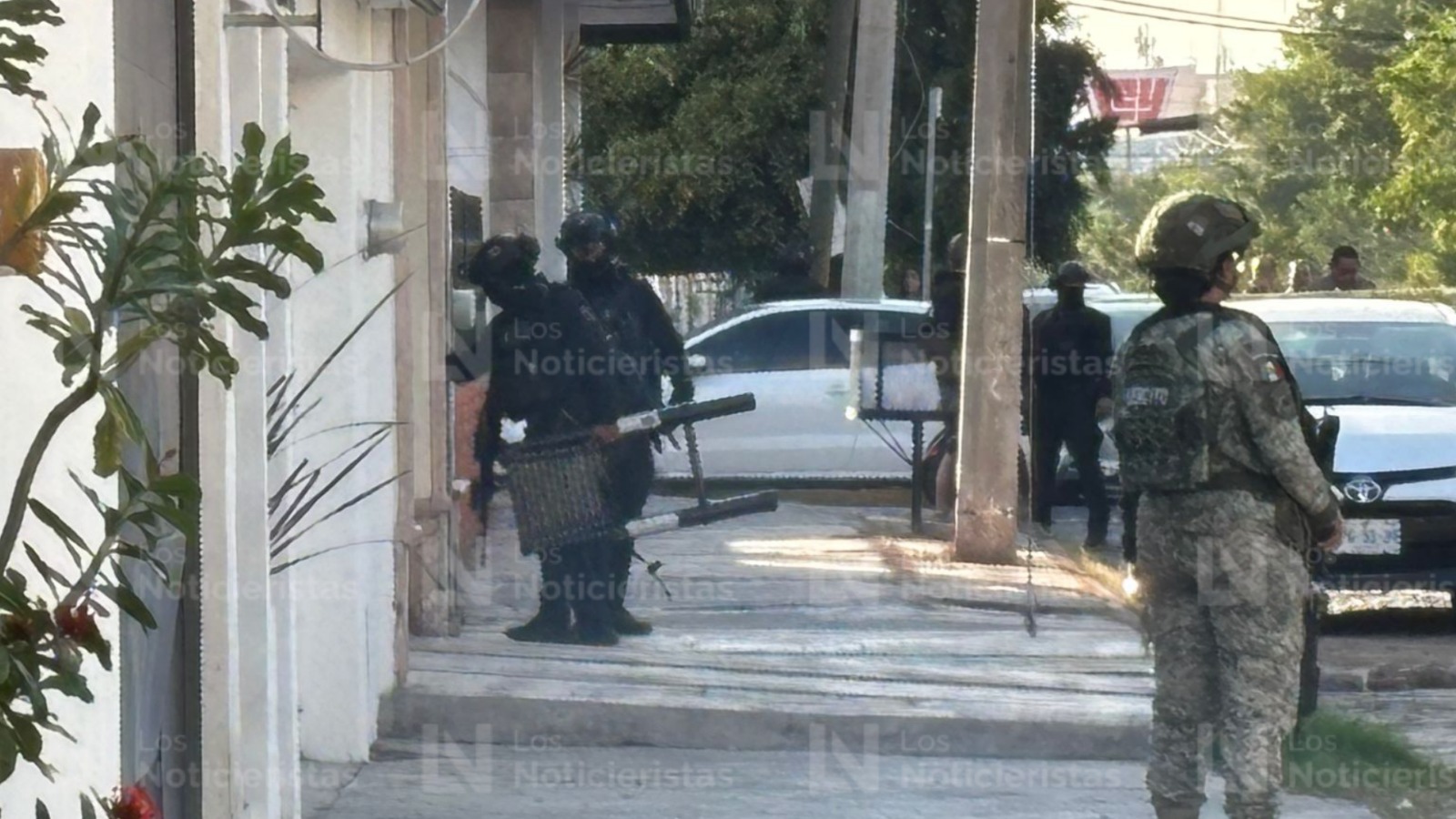 Casa 'reventada' en Las Quintas de Culiacán