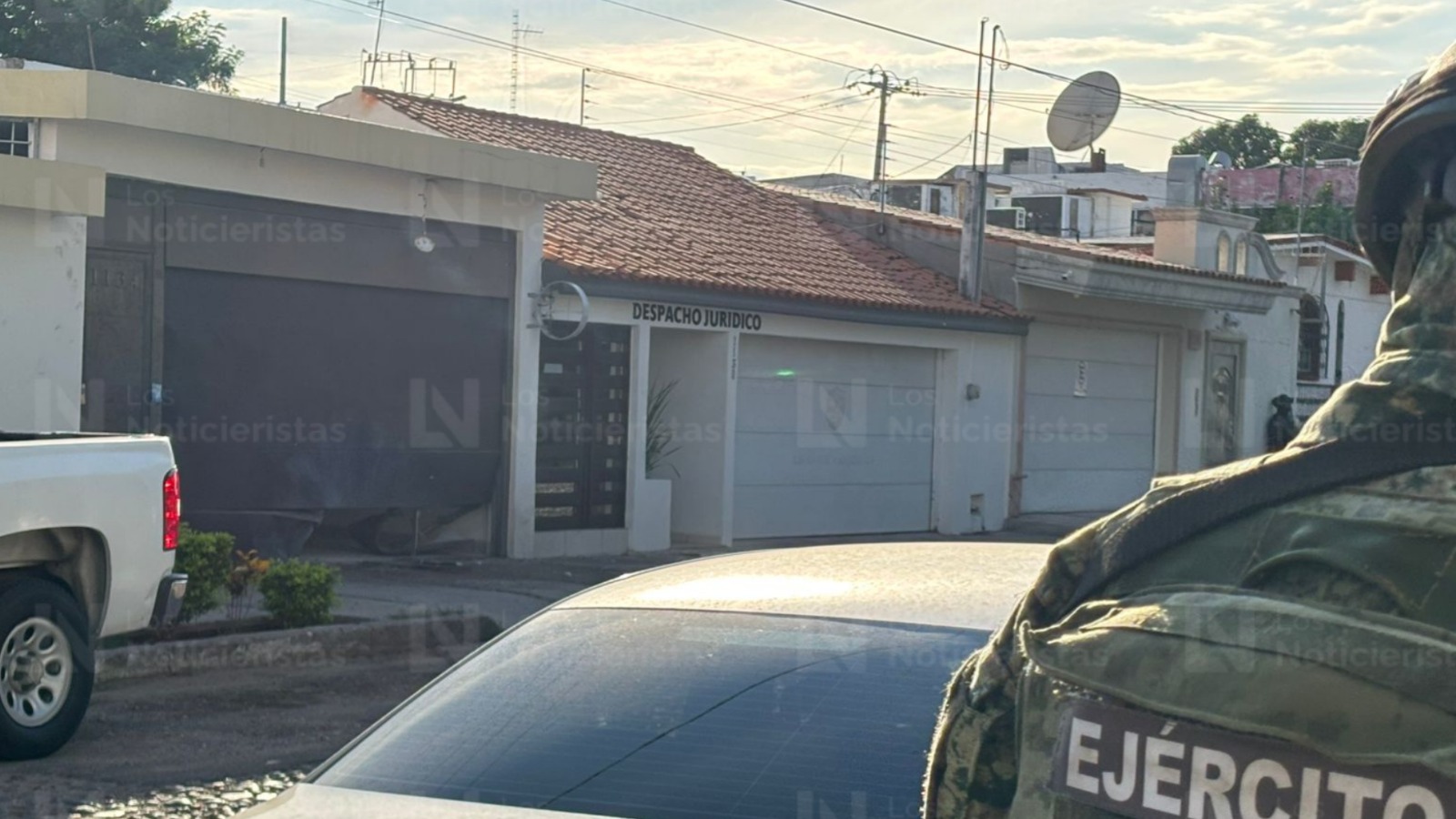 Casa 'reventada' en Las Quintas de Culiacán