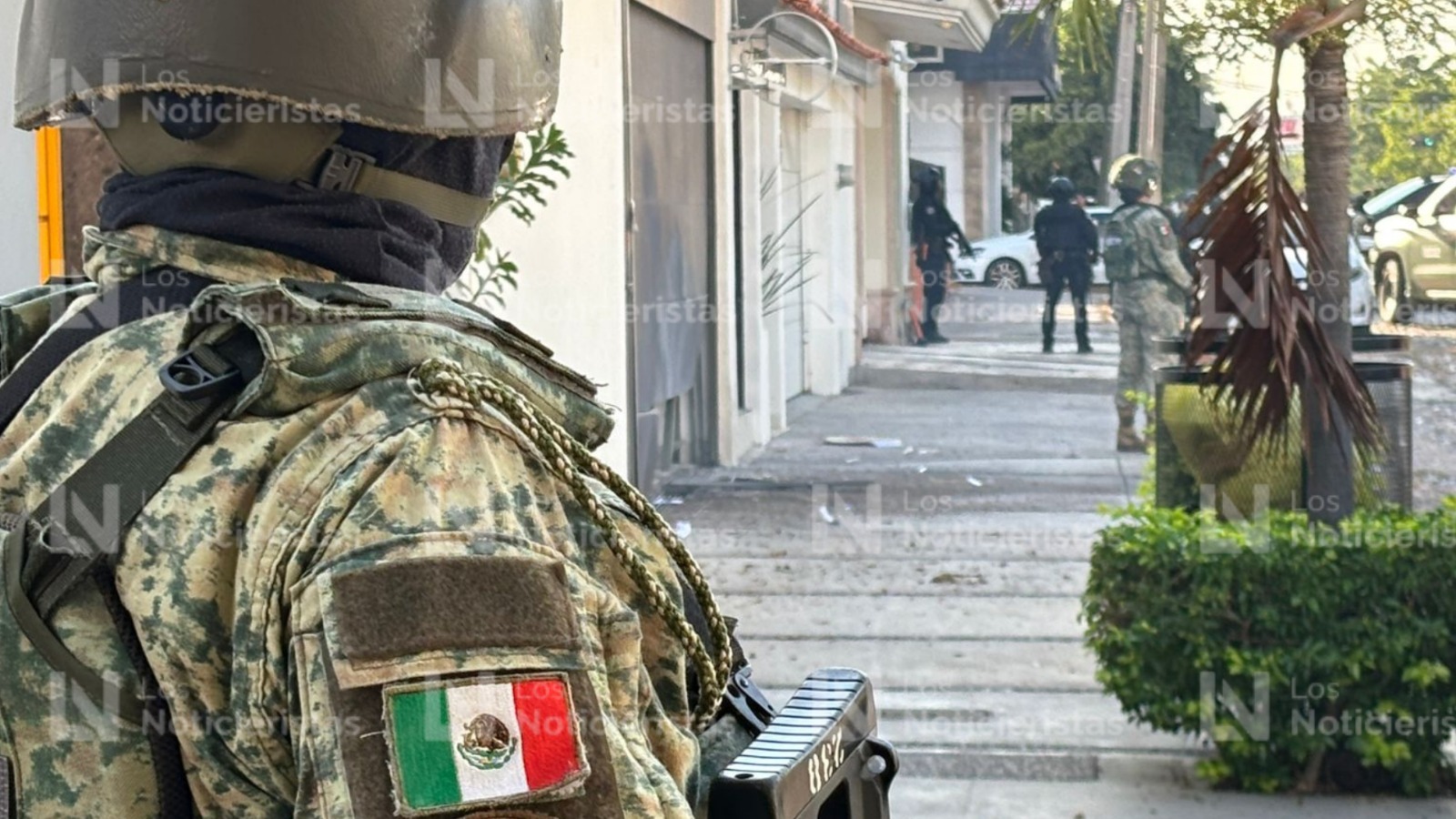 Casa 'reventada' en Las Quintas de Culiacán