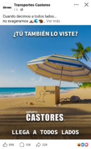 Meme caso chofer de Castores