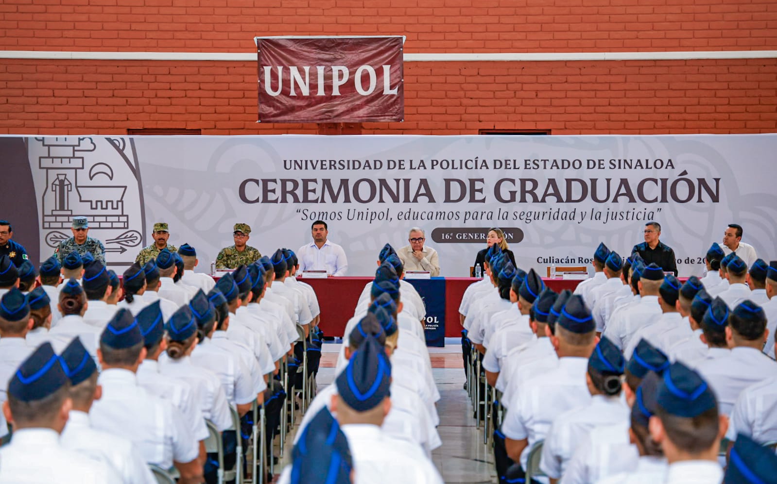 Ceremonia de Egreso de la 16ª Generación de Cadetes de Unipol