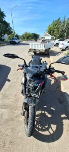 Choque entre motocicletas en Mazatlán