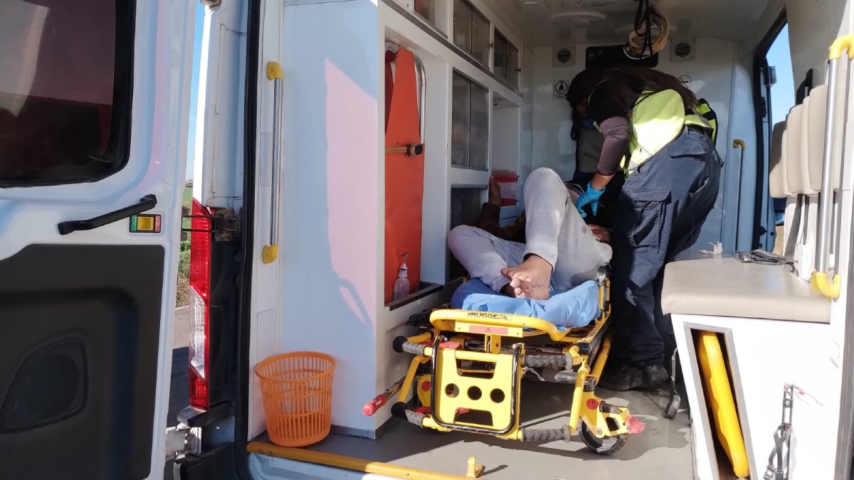 choque deja a 5 personas lesionadas en el arrizo ahome cruz roja