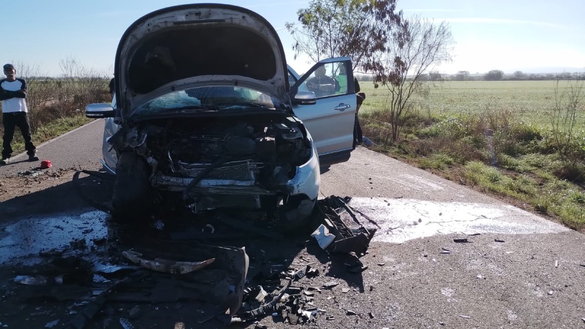 choque deja a 5 personas lesionadas en el arrizo ahome sin