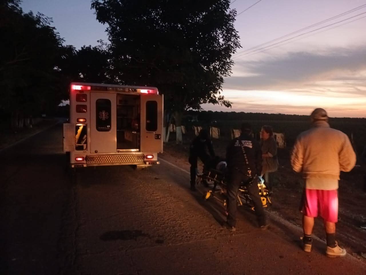 choque en mazatlan deja un motociclista lesionado