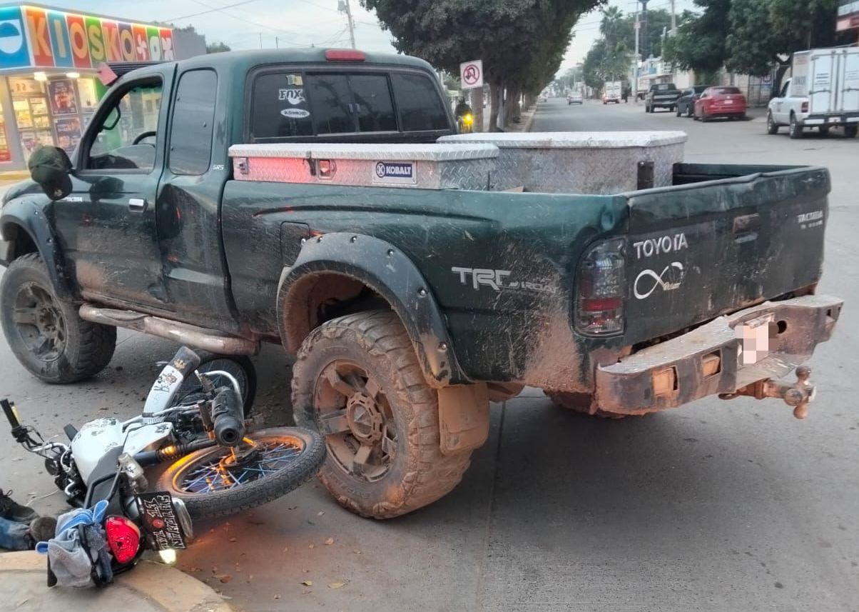 Choque en Guasave