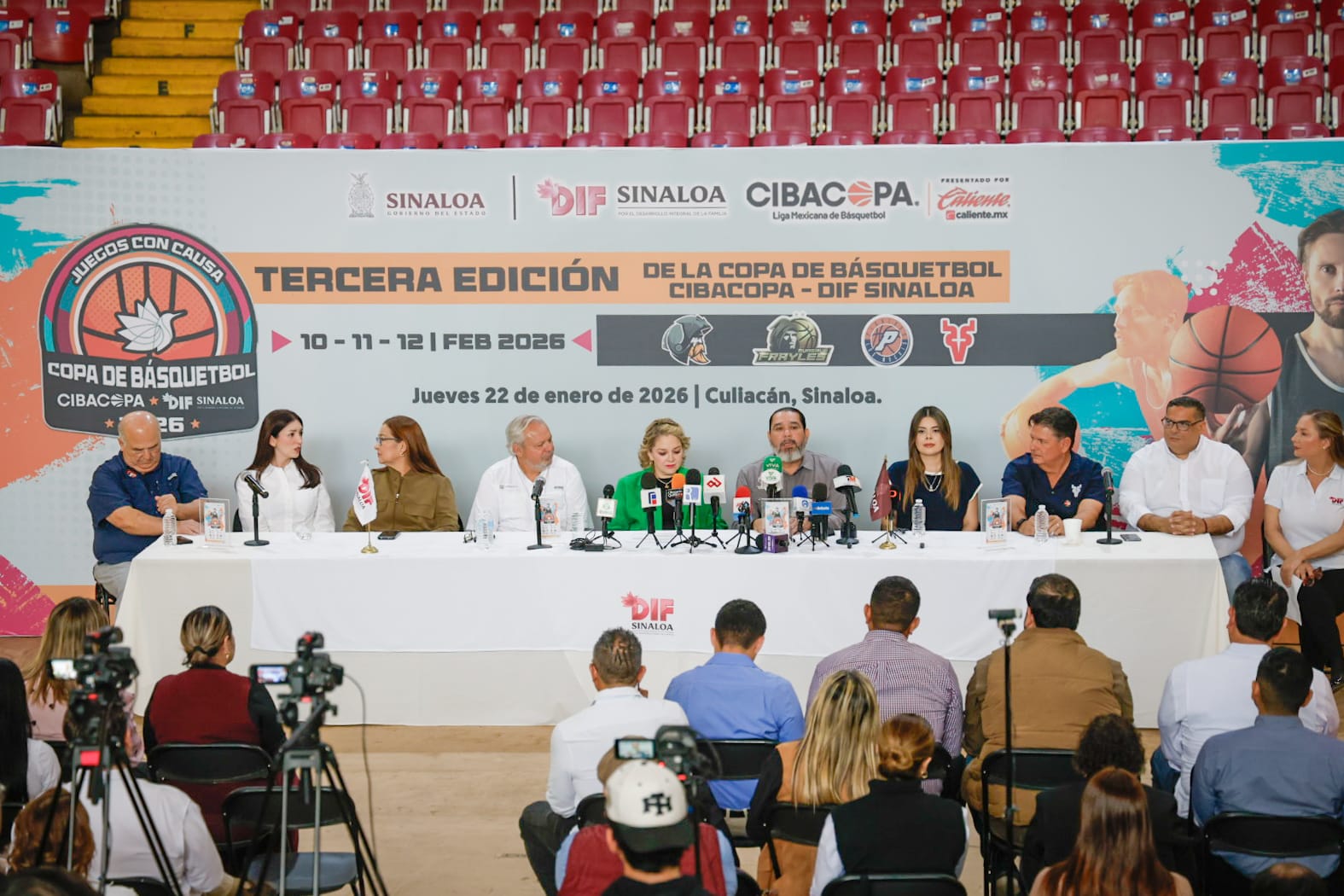 Invitan a la tercera edición de la Copa de Basquetbol Cibacopa-DIF Sinaloa 2026