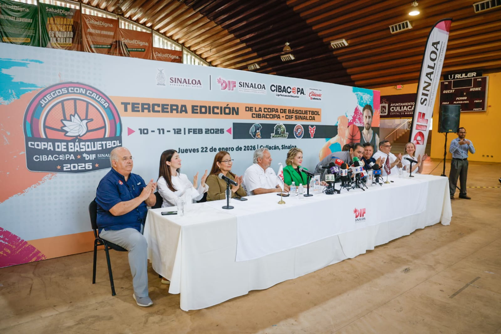 Invitan a la tercera edición de la Copa de Basquetbol Cibacopa-DIF Sinaloa 2026