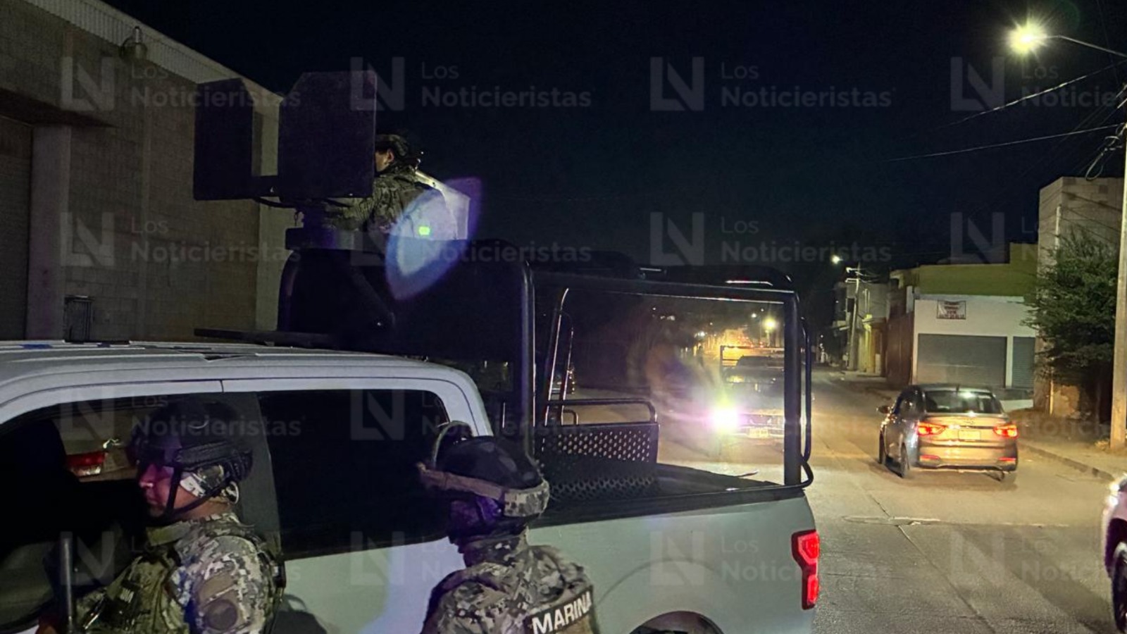 Marina resguarda escena del crimen en Culiacán
