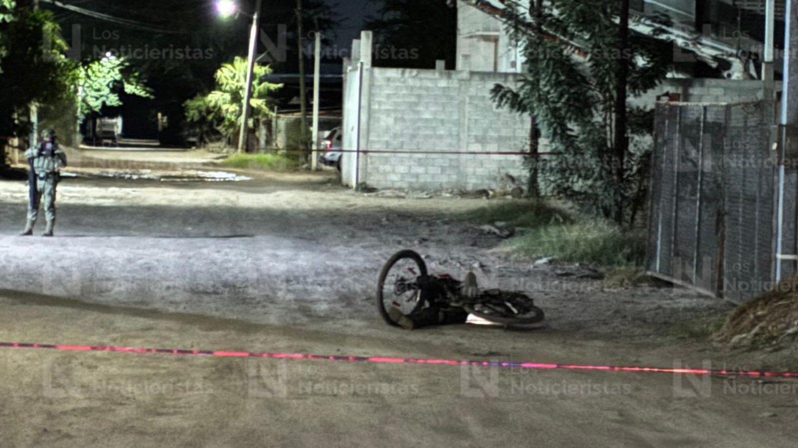 Acribillan a ciclista en la colonia San Rafael, en Culiacán