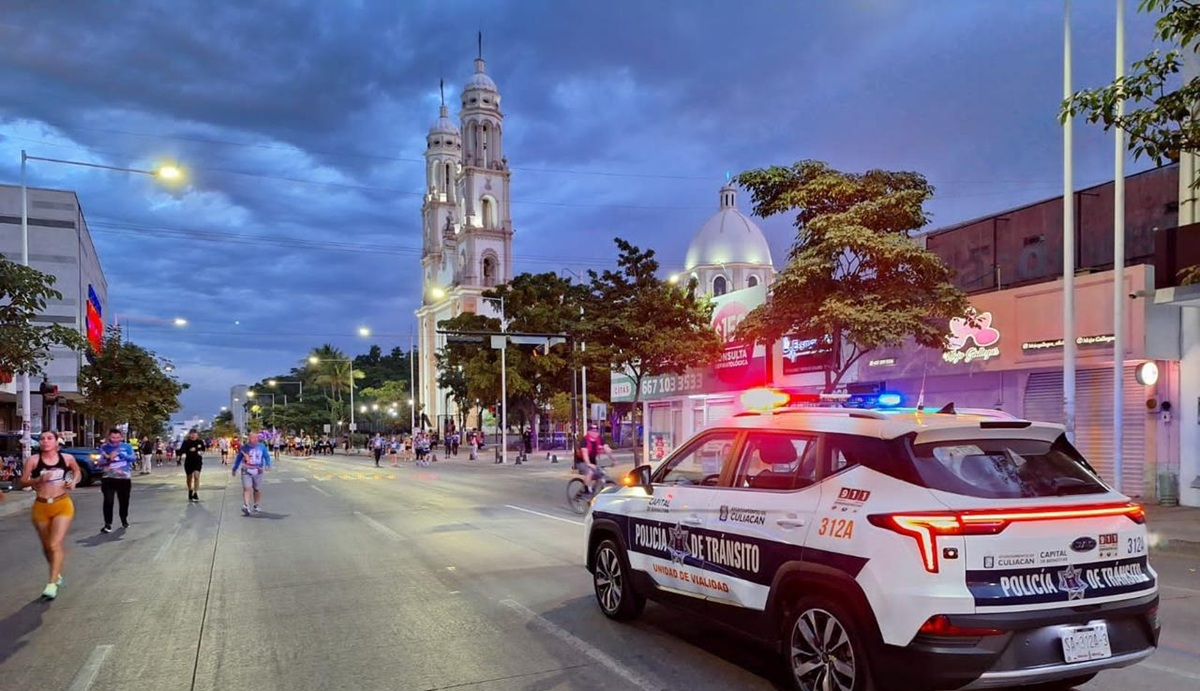 Cierre vial por el Maratón de Culiacán