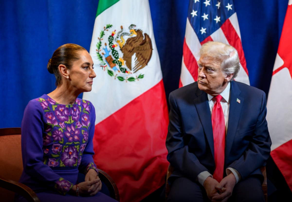 Claudia Sheinbaum y Donald Trump