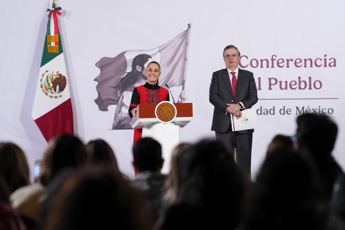 Claudia Sheinbaum y Marcelo Ebrard