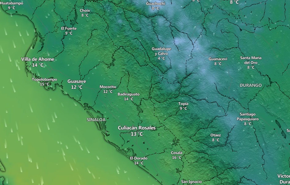 clima en sinaloa y mexico
