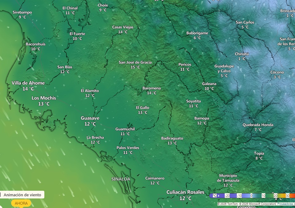 clima en sinaloa y mexico
