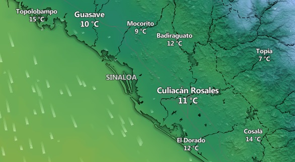 clima en sinaloa y mexico