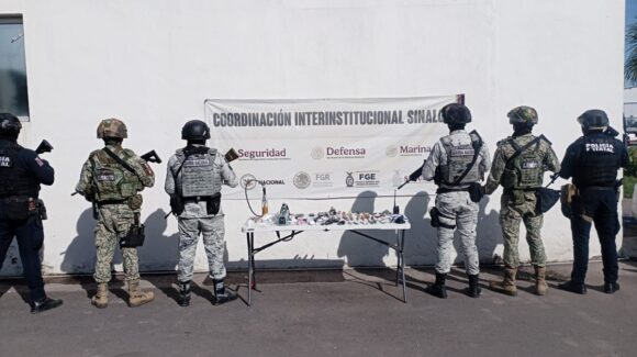 Decomisan cocaína, mariguana, celulares y un radio este miércoles en dos revisiones en el penal de Aguaruto, Culiacán, Sinaloa