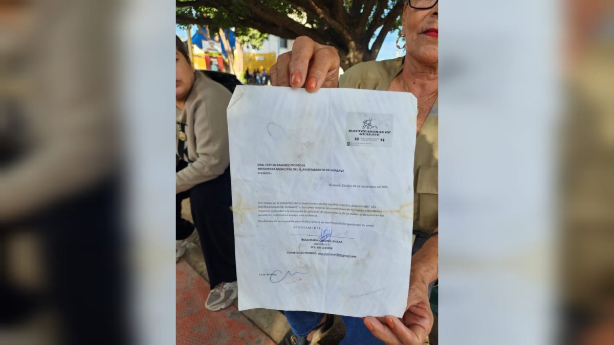 colectivo rastreadoras de guasave escrito
