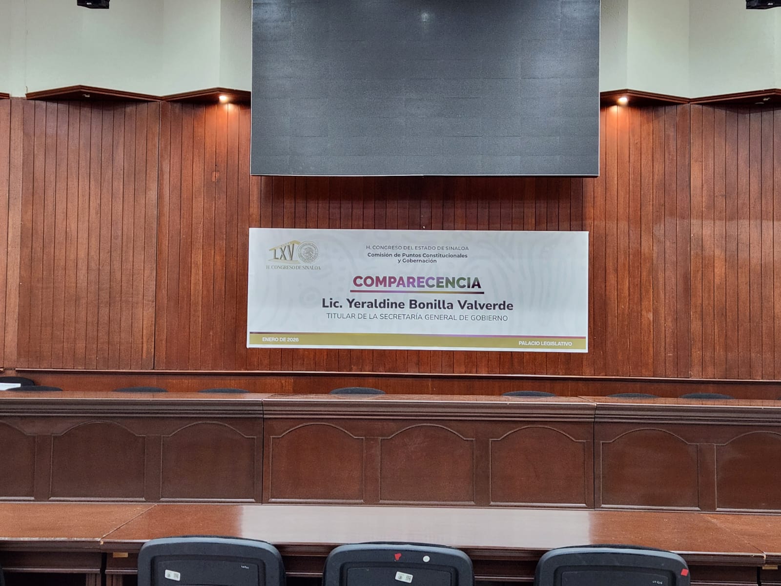 Comparecencia Congreso del Estado