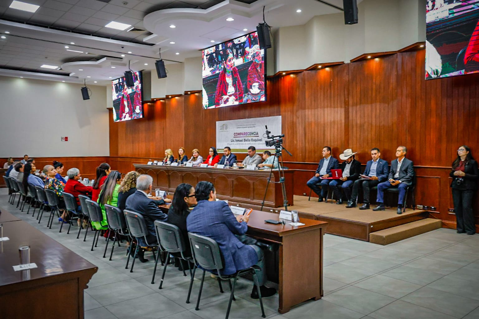 Comparecencia ante las diputadas y los diputados del Congreso del Estado