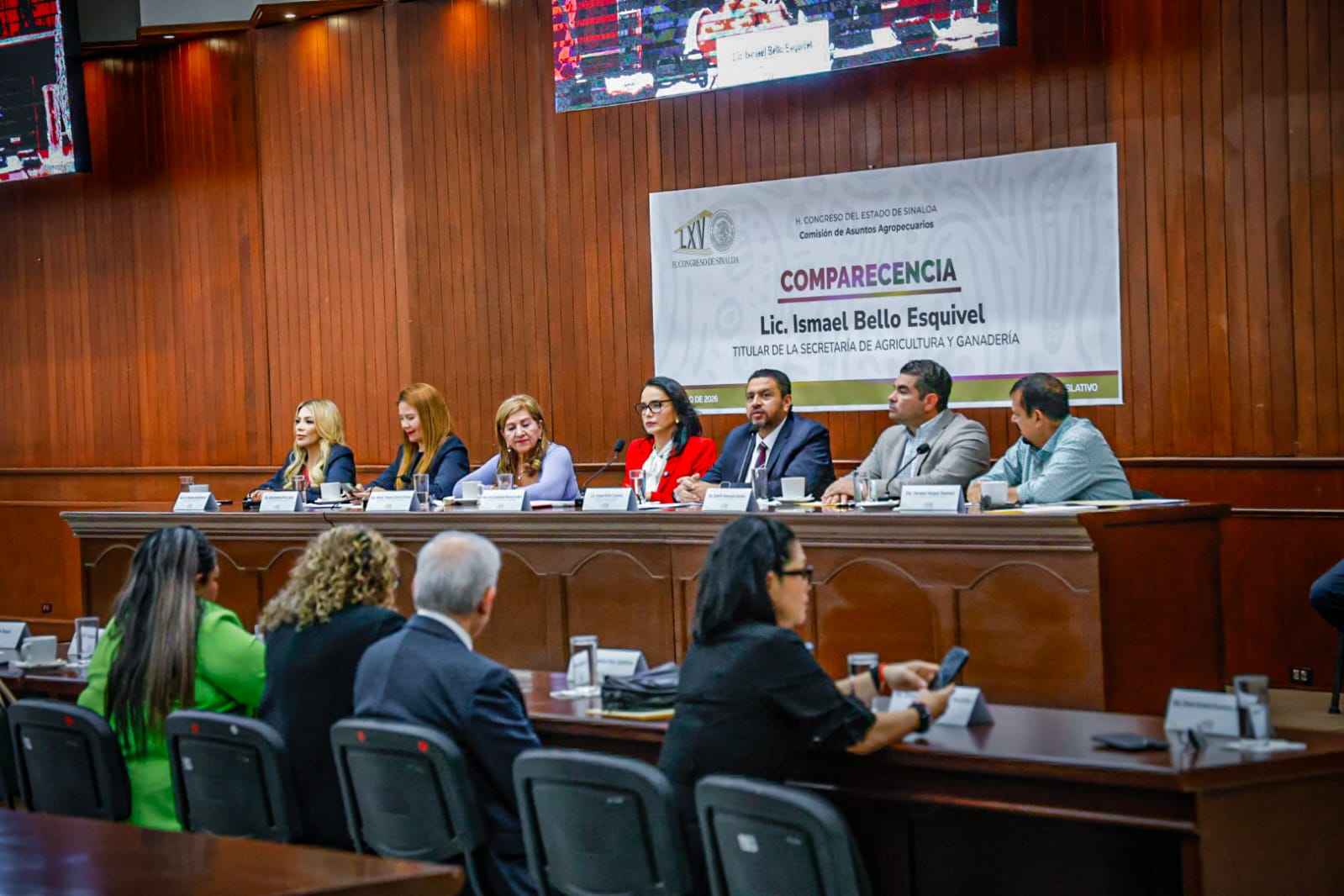Comparecencia ante las diputadas y los diputados del Congreso del Estado