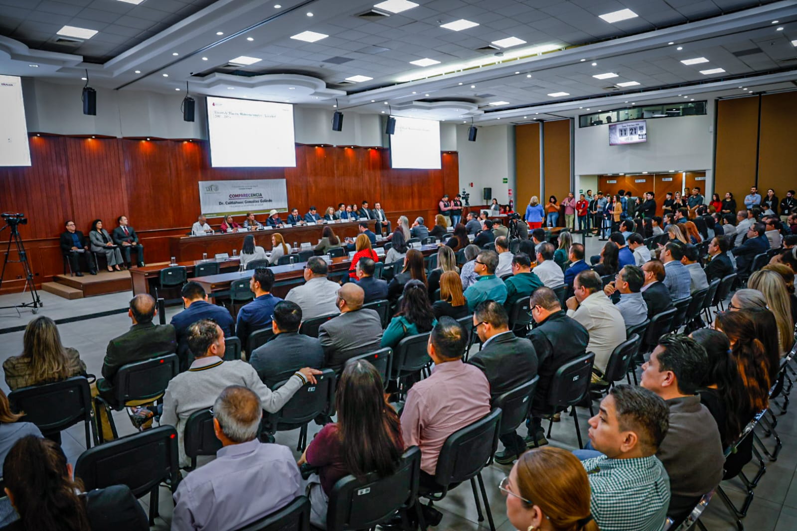 Comparece Cuitláhuac González, titular de SSA ante el Congreso