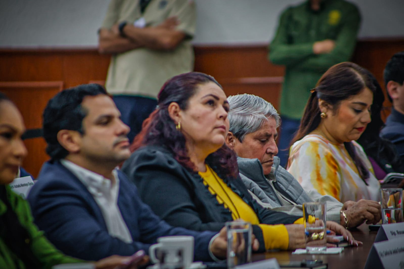 Joaquín Alberto Landeros Güicho, compareció ante integrantes de la LXV Legislatura del Congreso del Estado