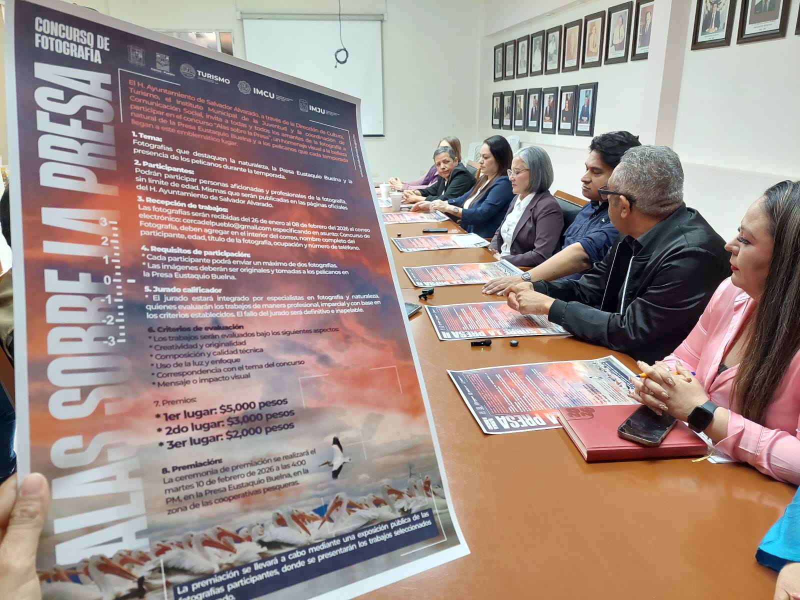 Convocatoria de concurso de fotografía “Alas sobre la Presa”