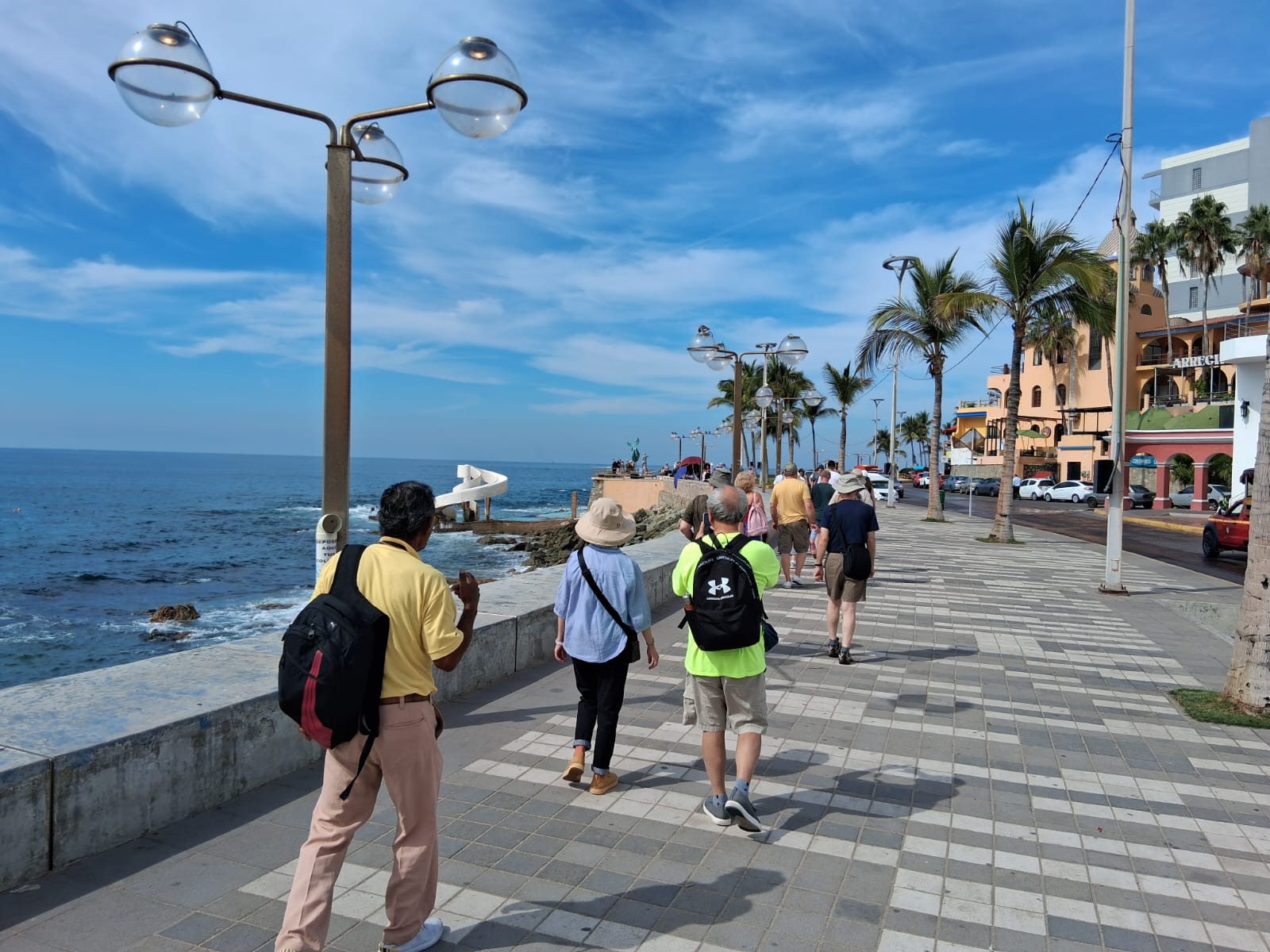 Cruceristas llegan a Mazatlán