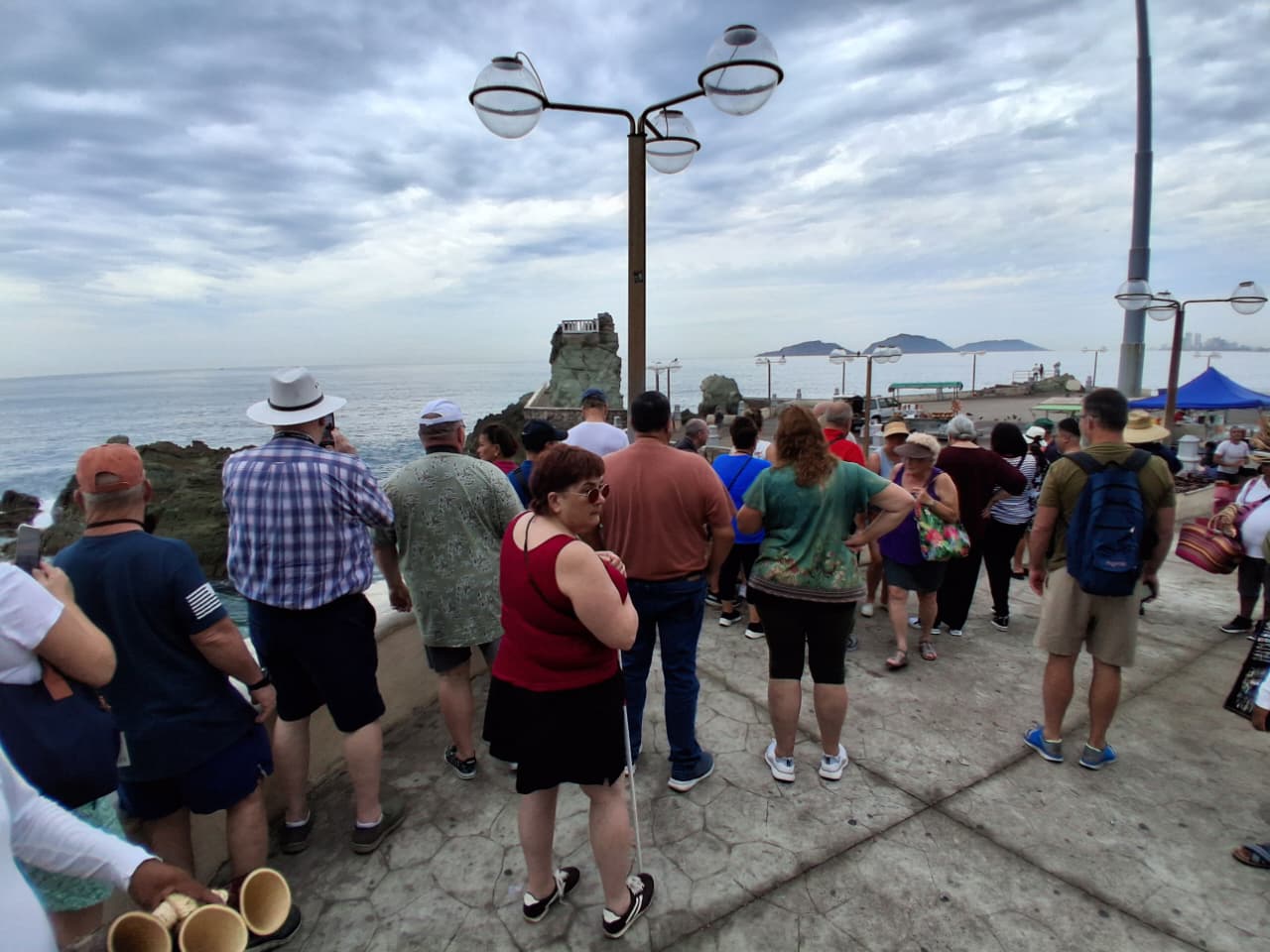 Cruceristas llegan a Mazatlán