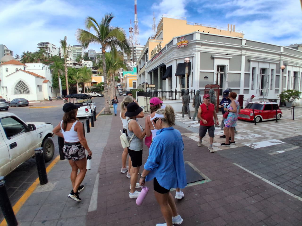 Cruceristas llegan a Mazatlán