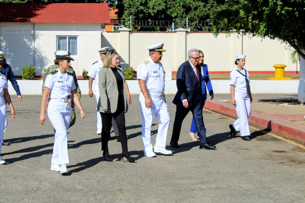 Deja José Reséndiz Sandoval la comandancia de la Cuarta Región Naval en Mazatlán