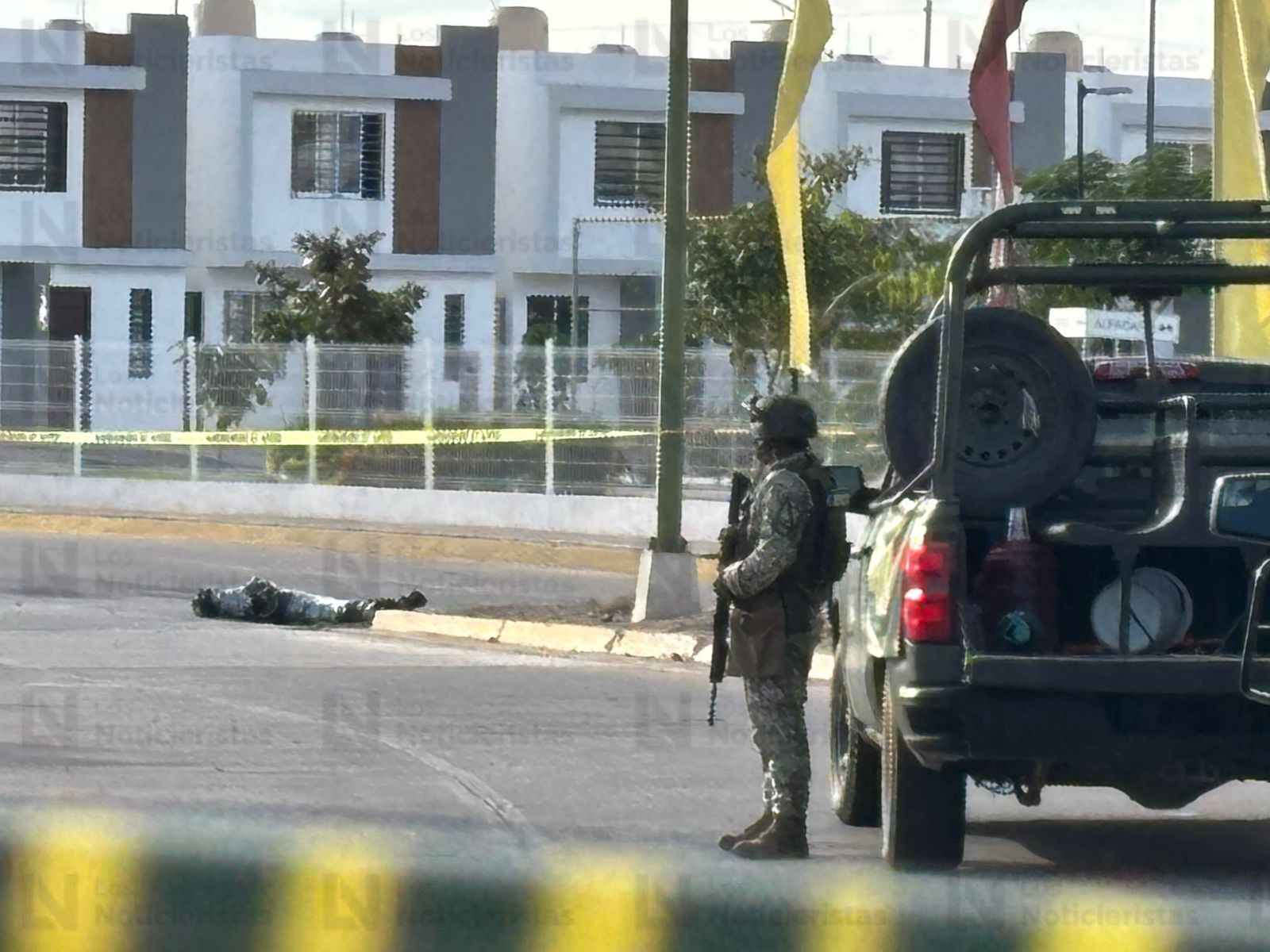 Localizan cadáver ‘embolsado’ en Vitia Granada al norte de Culiacán