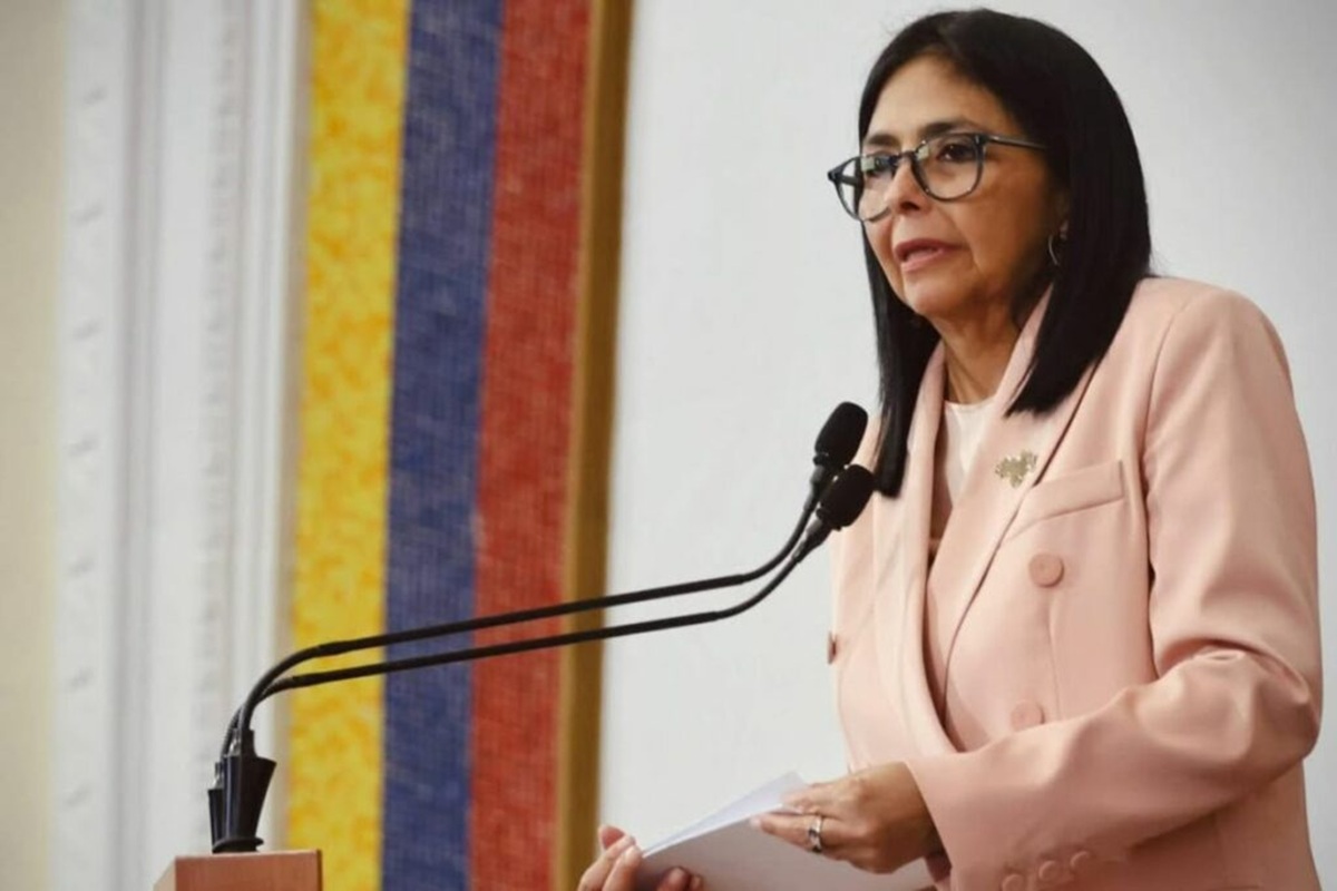 Delcy Rodríguez, vicepresidenta de Venezuela