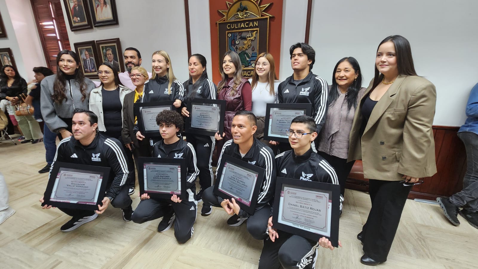 deportistas galardonados por el ayuntamiento de culiacan