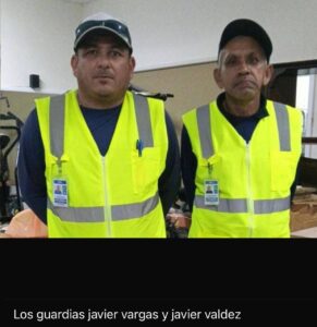 Guardias, Javier Vargas y Javier Valdez