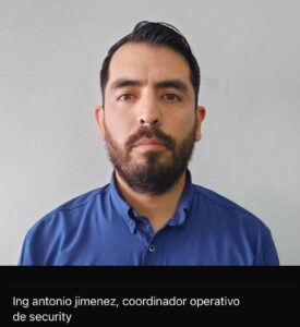 Ingeniero, Antonio Jiménez, coordinador operativo de Security