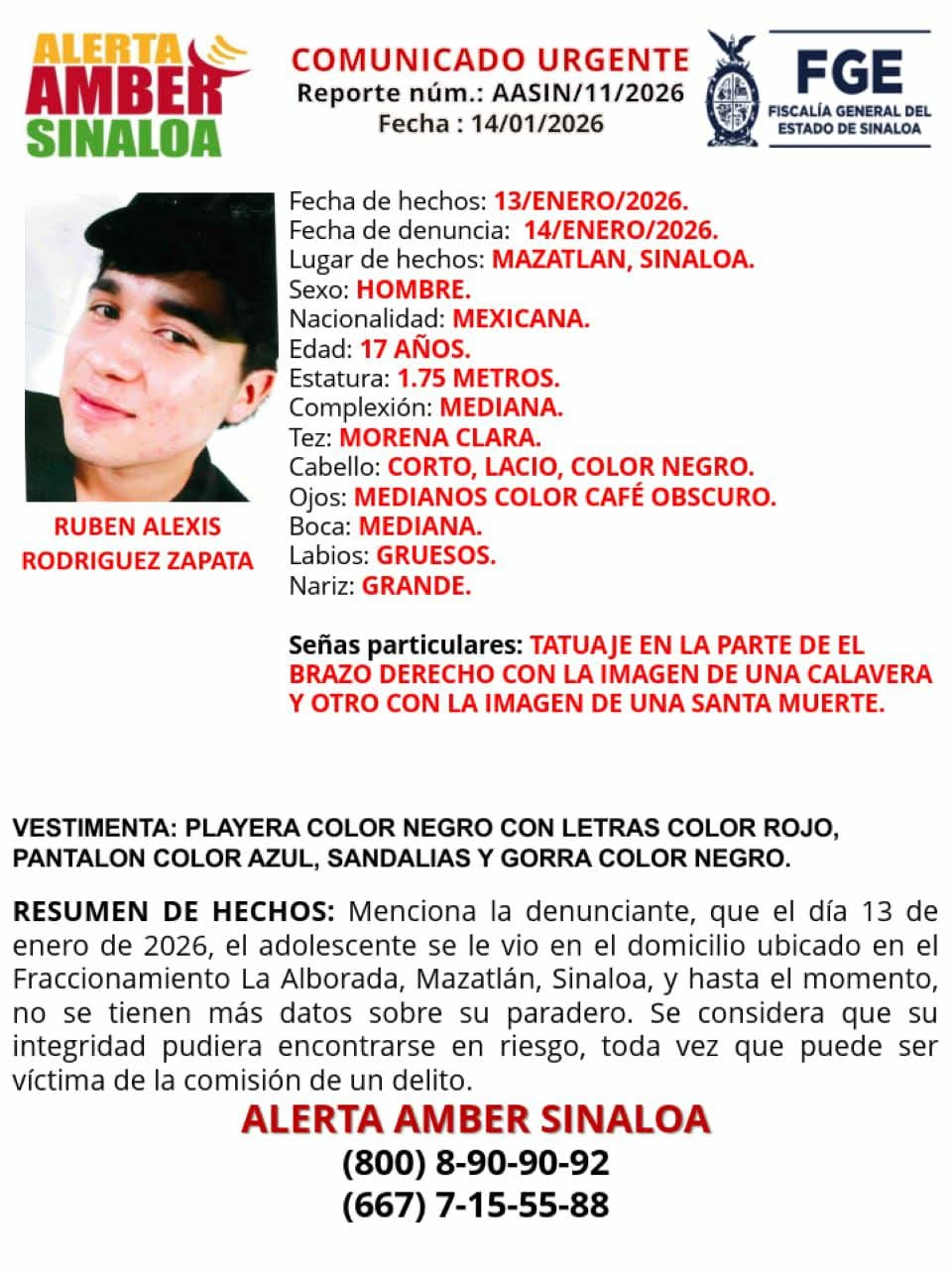 desaparecidos en mazatlan