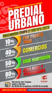 Descuentos en predial en Escuinapa