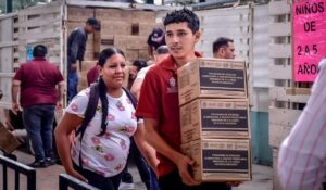 Entrega de despensas
