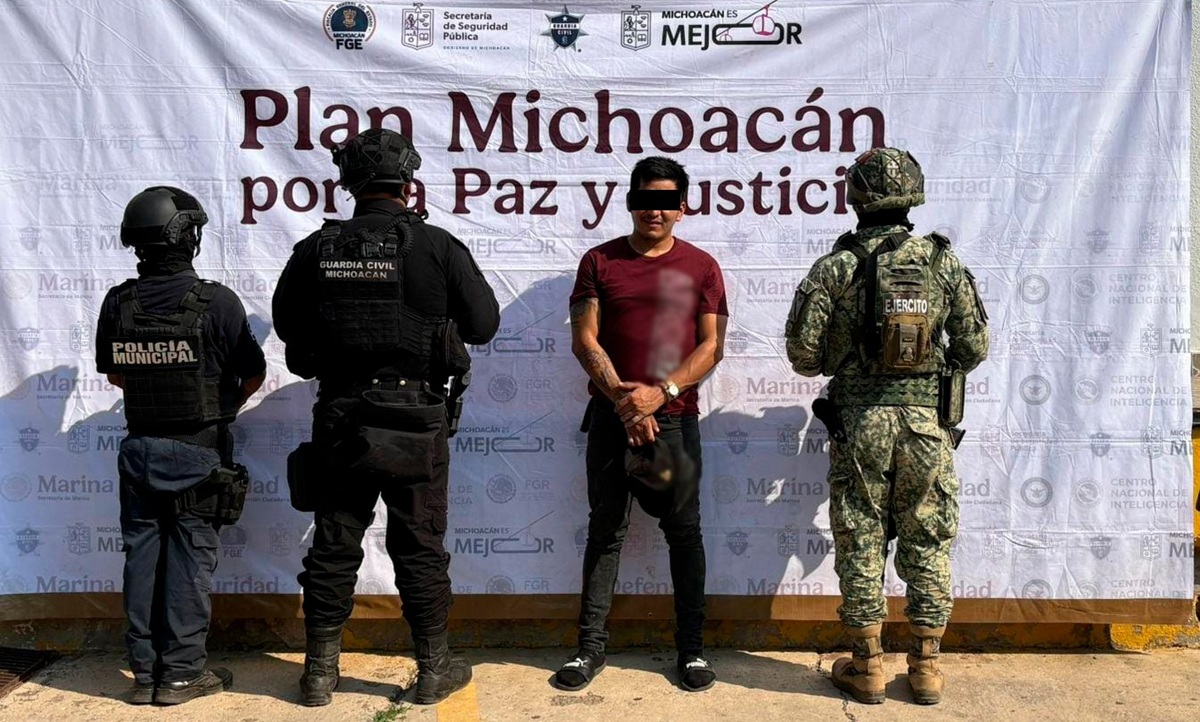 Detenido en Michoacán