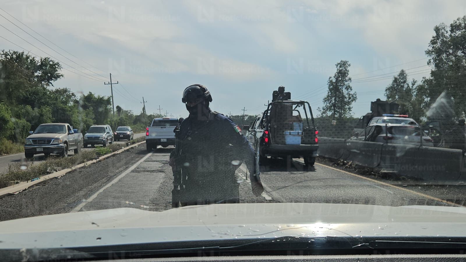 Enfrentamiento en la Culiacán-Eldorado