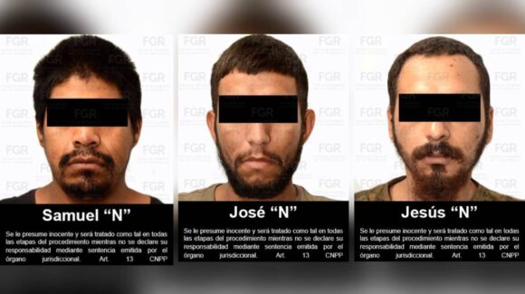 Logra FGR vinculación a proceso contra tres detenidos con arsenal de uso exclusivo del Ejército en Escuinapa, Sinaloa