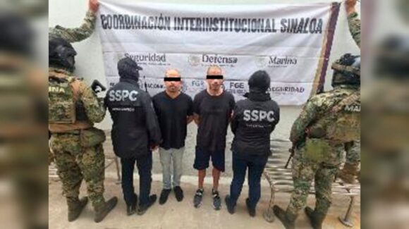 Detienen en Mazatlán, Sinaloa a dos estadounidenses por presuntos vínculos con el crimen organizado; serán extraditados a EU