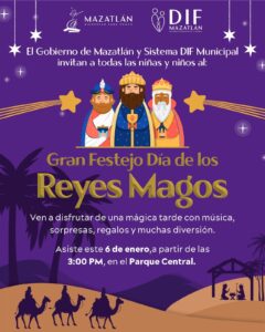 Día de Reyes Magos en Mazatlán