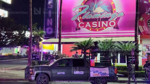 En ataques simultáneos disparan con armas largas contra el Casino Flamingos y una gasolinera en Culiacán, Sinaloa