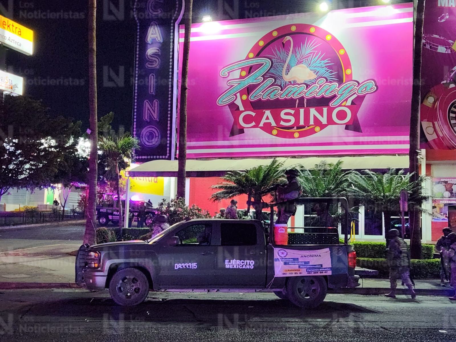 disparan contra casino y gasolinera en culiacan