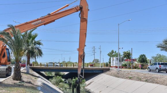 Ahome listo para emprender en cuestión de días el desazolve del dren Juárez con personal capacitado: Antonio Menéndez