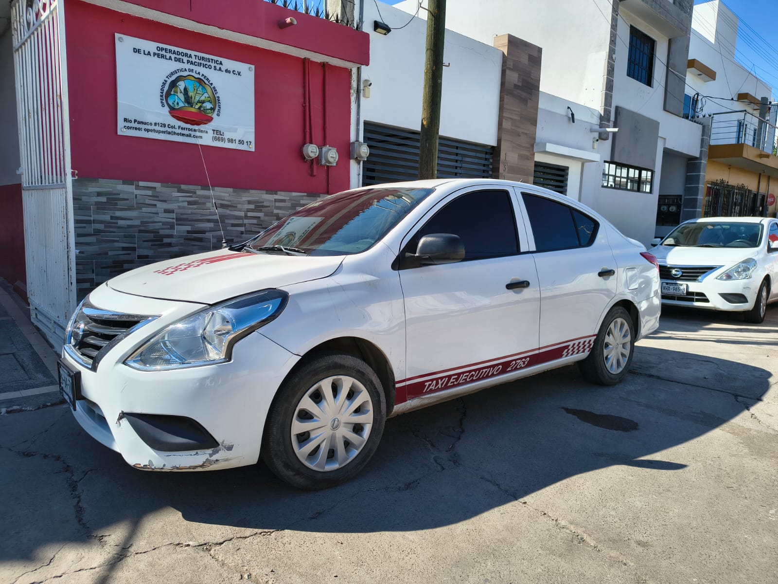 Eco Taxis Rojos, en Mazatlán